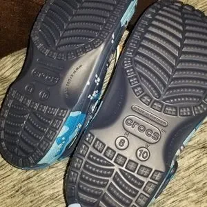 CROCS | Shoes | Classic Printed Camo Clog Blue Greymulti  display picture 3